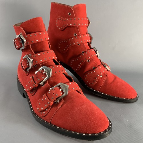 Bottes ceinturées suède - en,