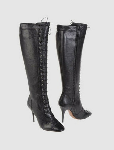 Neuf givenchy bottes cuir veau - cuir,