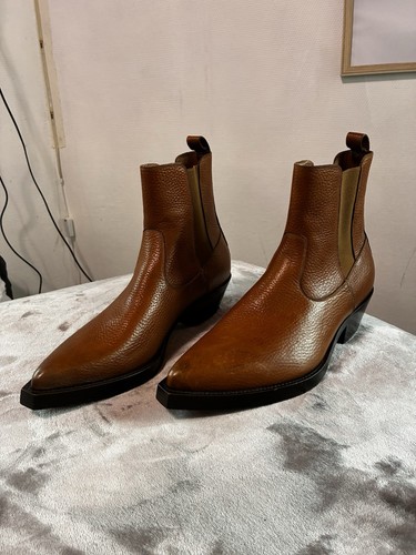 Givenchy bottines chelsea cuir - bottines,